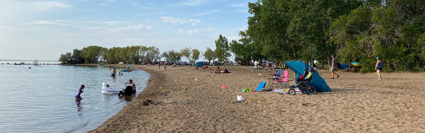 Kinbrook Island Provincial Park beach