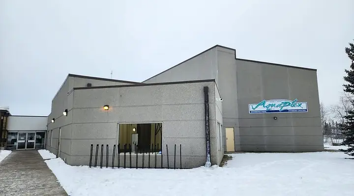 Building exterior at Sundre & District AquaPlex