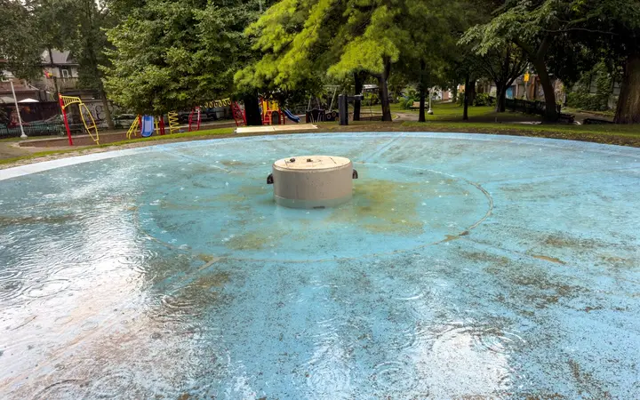 Pool at Columbus Parkette Wading Pool