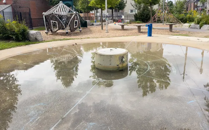 Pool at Northumberland Playground Wading Pool