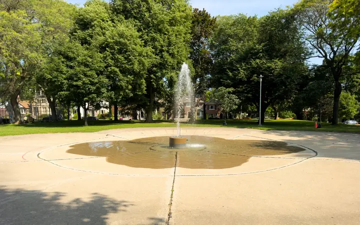 Pool at Wanless Park Wading Pool