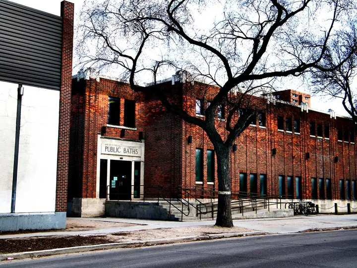Building exterior at Kinsmen Sherbrook Pool