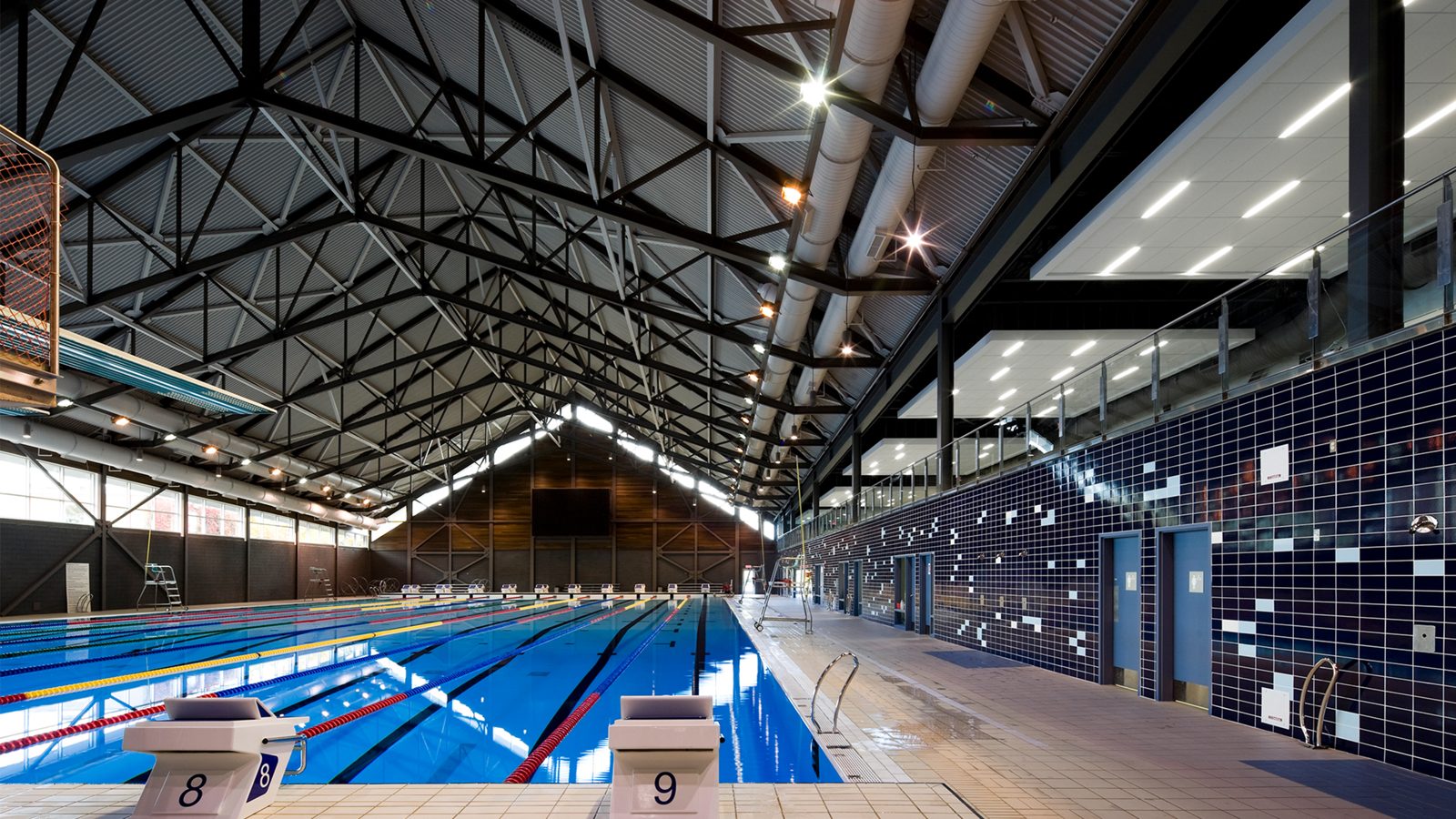Photo : Centre aquatique Pointe-Claire (piscines George-Gate, Malcolm-Knox, 25 verges, pataugeoire)