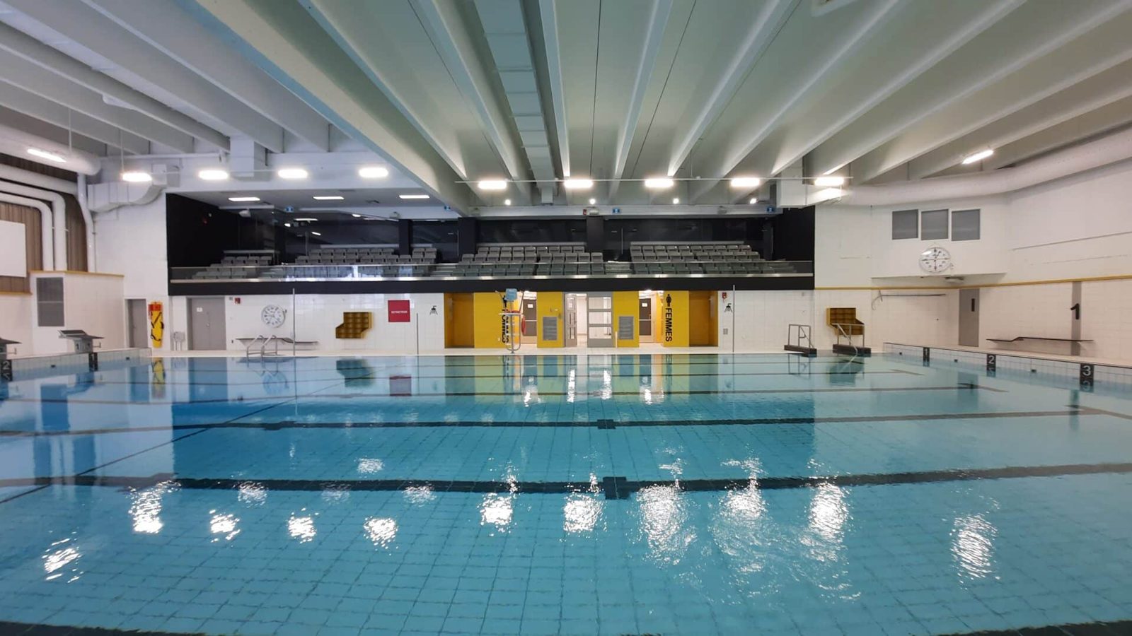 Photo : Piscine du Cégep de Shawinigan